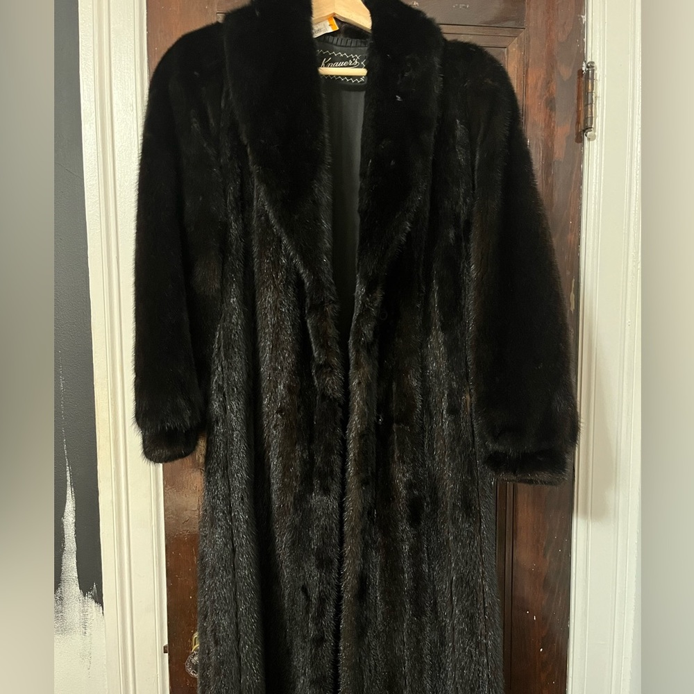 Knauers Full Length Mink Coat